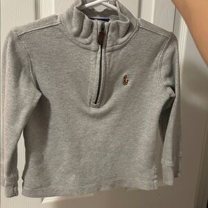 Polo by Ralph Lauren Light Gray Kids Sweatshirt